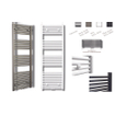 Sanicare Recht Middenaansluiting recht designradiator 160x45cm wit SW17864