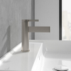 Villeroy & Boch Dawn Eengreeps wastafelkraan - Matt Brushed Nickel (RVS) SW974107