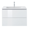 Duravit Me by starck wastafel 83x49cm 1 kraangat met overloop wit 0293429