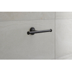 Duravit Starck T Toiletrolhouder - dubbel - zonder klep - zwart mat SW297075