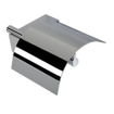 Geesa Nexx Toiletrolhouder met klep Chroom 0650119