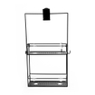 Umbra Cubiko douche etagere 61x31x11cm Staal Zwart SW539637