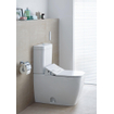 Duravit Karree closetrolhouder met klep chroom SW55120