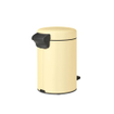 Brabantia NewIcon Pedaalemmer - 3 liter - kunststof binnenemmer - mellow yellow SW1026520