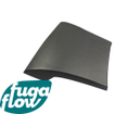 FugaFlow Efficiente Acces Badkussen - 37x34cm - groot - model - zwart SW1123709