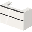 Duravit D-Neo wastafelonderkast 98.4x62.5x44.2cm 2 lades wit Hoogglans SW641454