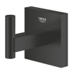 GROHE Start Cube QuickFix Handdoekhaak - enkel - vierkant - matte black SW1127003
