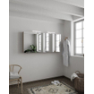 Mondiaz CUBB Spiegelkast - 150x70cm - 3 deuren - Smoke (Antraciet) SW411337