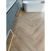 Atlas Concorde Solution wand- en vloertegel - 22.2x89.5cm - 8mm - gerectificeerd - antislip - Houtlook - Cognac SW863191