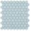 By Goof wandtegel - 3.5x3.5cm - Vierkant - 5mm - Mozaïek - light blue SW727420