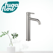 FugaFlow Eccelente Sobrado Badkamer Wastafelkraan - 33.9cm - verhoogd - opbouw - RVS geborsteld PVD SW1123468