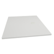 Xenz Flat douchevloer 120x100x4cm rechthoek Acryl Wit SW379034