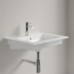 Villeroy & Boch Venticello Wastafel - 60x50cm - 1 kraangat - overloop - wit 1025156