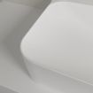 Villeroy & Boch Finion wastafel onderzijde geslepen 1 kraangat 80x47cm Ceramic+ met verdekte overloop stone white SW209556