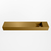 Mondiaz TYNE Fontein - 120x23x12cm - wasbak Rechts - zonder kraangaten - solid surface - Oro SW1026170