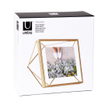 Umbra Prisma fotolijst 7x15x15cm staal goud mat SW539263