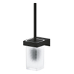GROHE Selection Cube Toiletborstelhouder - wandmontage - vierkant - gesloten - phantom black SW1077221