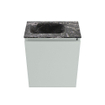MONDIAZ TURE-DLUX 40cm toiletmeubel Greey. EDEN wastafel Lava positie links. Met 1 kraangat. SW1103821