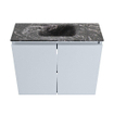 MONDIAZ TURE-DLUX 60cm toiletmeubel Clay. EDEN wastafel Lava positie midden. Zonder kraangat. SW1103747