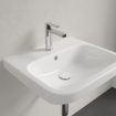 Villeroy & Boch Architectura inbouwwastafel 55x47cm 1 kraangat met overloop onderkant geslepen ceramic+ wit SW29517