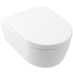 Villeroy & Boch Avento closetzitting met deksel met softclose en quick release ceramic+ stone white OUTLETSTORE STORE36672