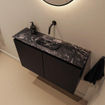 MONDIAZ TURE-DLUX 80cm toiletmeubel Urban. EDEN wastafel Lava positie midden. Zonder kraangat. SW1103616
