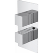 Adema Alcedo inbouw thermostatische douchekraan vierkant chroom - OUTLET UDEN STORE27096