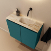 MONDIAZ TURE-DLUX 60cm toiletmeubel Smag. EDEN wastafel Frappe positie rechts. Zonder kraangat. SW1103014