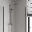 GROHE Vitalio Start doucheysteem met hoofddouche 24cm thermostatisch chroom SW568373