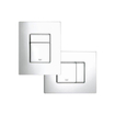 GROHE Rapid SL toiletset met inbouwreservoir, keramieken wandcloset en bedieningsplaat chroom SW489915
