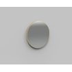 Arcqua Reflect spiegel two rond 80cm aluminium omlijsting mat goud SHOWROOMMODEL SHOW20965