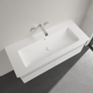 Villeroy & Boch Venticello Wastafel - 120x50cm - zonder kraangat - overloop - wit 1025114