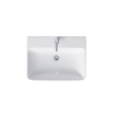 Duravit Me by starck wastafel 65x49 cm. 1x kraangat met overloop wit 0293421