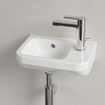 Villeroy & Boch Architectura fontein - 36x26cm - 1 kraangat rechts - met overloop - ceramic+ wit SW68794