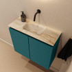 MONDIAZ TURE-DLUX 60cm toiletmeubel Smag. EDEN wastafel Frappe positie midden. Zonder kraangat. SW1103011