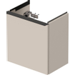 Duravit D-Neo wastafelonderkast 41x44x27.4cm Rechtsdraaiend 1 deur Taupe Mat SW640804