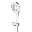GROHE Rainshower SmartActive 130 Handdoucheset - 3 straalsoorten - rond - met houder - verstelbaar - gladde slang - 150cm - chroom SW471469