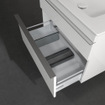 Villeroy & Boch Venticello wastafelonderkast 75.3x59cm 2x lade glossy wit GA51770