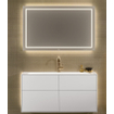 Villeroy & Boch Finion Wastafelonderkast - met verlichting - 4 uittrekladen - 1196 x 591 x 498 mm - Glossy White Lacquer SW479480