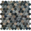 Dune Materia Mosaics Mozaiektegel 29x30cm Kassiani 8mm Mat/glans Bont Multicolor SW798691