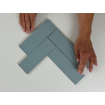 Equipe Cerámicas Kalma wandtegel - 6x18.6cm - Powder Blue mat (blauw) SW1159399