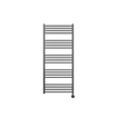 Crosswater MPRO Elektrische handdoekradiator - 115x50cm - 400 Watt - geborsteld slate (gunmetal) OUTLETSTORE STORE35111