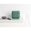 Brabantia Sort & Go Afvalemmer - 6 liter - met beugel - fir green SW523954