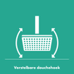 Hansgrohe Pulsify e hoofddouch260 2jet ecosmart met douchearm matzwart SW925807