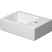 Duravit Vero Air fontein kraangat rechts 38x25cm wit SW211103