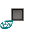 FugaFlow Eccelente Acces Inbouwnis - 30x30x10cm - Gunmetal SW1123919