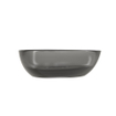 Riho Oviedo waskom - 41x41x13cm - solid surface - semi transparant - frosted smoke SW957277