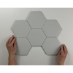 Cifre Ceramica Hexagon Timeless wand- en vloertegel - 15x17cm - 9mm - Zeshoek - Lichtgrijs mat SW476709