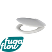 FugaFlow Efficiente Acces Closetzitting - quickrelease - softclose - Duroplast - 44.4x37.8x6cm - wit glanzend SW1123479