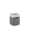 Blomus Ara Reversable Storage Basket Tall Sand Taupe SW476817